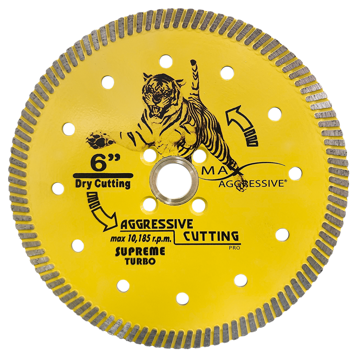 Yellow Tiger Supreme Turbo Blade | Fast & Smooth Cutting